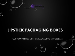 Lipstick Packaging Boxes