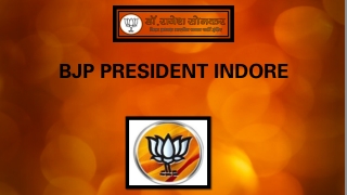 BJP President Indore
