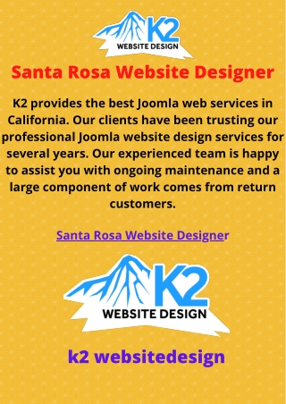 Best Santa Rosa Website Designer