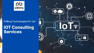 IOT Consulting Services