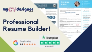 Professional Resumes From The Best Resume Builder!