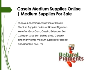 Casein Medium Supplies Online | Medium Supplies For Sale