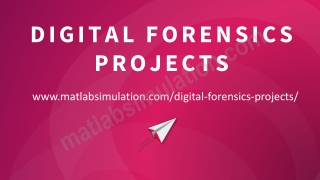Digital Forensics Projects Research Guidance