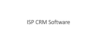 ISP Software, ISP Billing, ISP CRM, Hotspot Management Software.