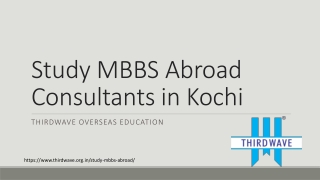 Study MBBS Abroad Consultants in Kochi