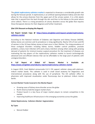 Nephrostomy Catheters Market