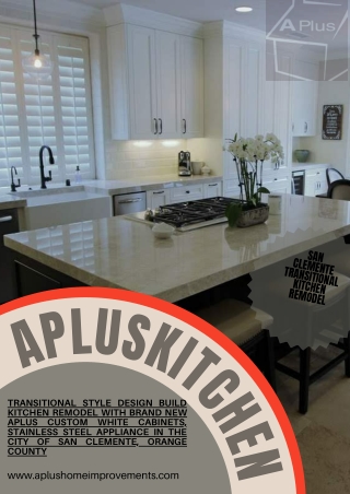 San Clemente transitional Kitchen Remodel
