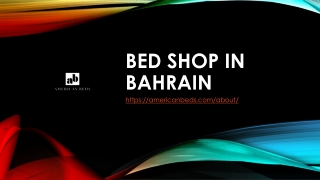 BED SHOP IN BAHRAIN