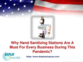 Why Hand Sanitizing Stations Are A Must For Every Business During This Pandemic?