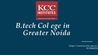 B.tech college in Greater Noida