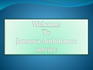 Ventilator Ambulance service from Camac Street to kalighat by Jansewa