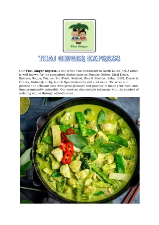 Thai Ginger Express