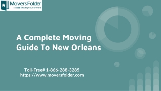 A Complete Moving Guide To New Orleans