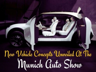 New vehicle concepts unveiled at the Munich Auto Show
