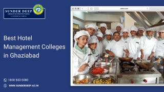 Best Hotel Management College in UP | Hotel Management College in Ghaziabad