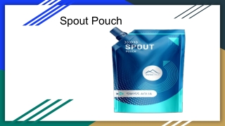 Spout Pouch