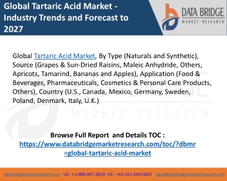 Tartaric Acid Market