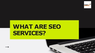 What are SEO Services