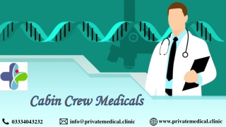 Cabin Crew Medicals