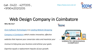 Web Design Company in Coimbatore | Website Design Company in Coimbatore,