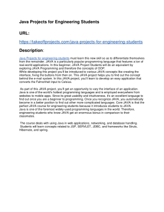 Java Projects for Engineering Students-converted