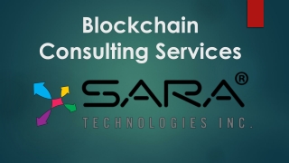 Blockchain Consulting Services
