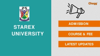 Starex University - [SU], Haryana