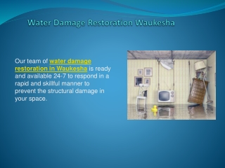 Madison Water Damage Restoration Company