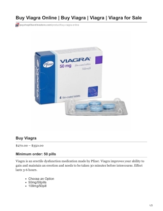 Buy Viagra
