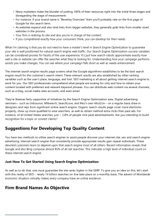 7 Straightforward Steps For A Solid Seo Technique - Online Reputation Management