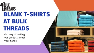 Blank T-Shirts