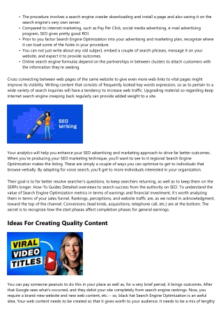 3 Clever Tips For Your Search Engine Optimization Marketing Method - Repair Your