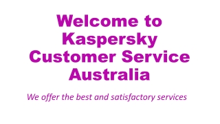 FOR QUICK HELP AND SUPPORT CONTACT KASPERSKY HELPDESK