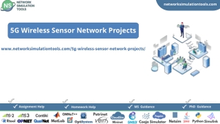 5G Wireless Sensor Network Projects Research Guidance