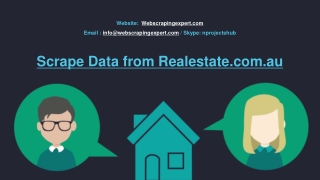 Scrape Data from Realestate.com.au