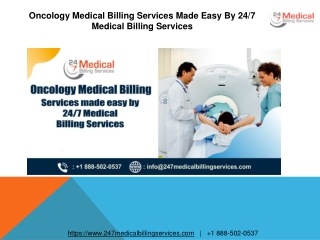 Oncology Medical Billing Services Made Easy By 247  Medical Billing Services