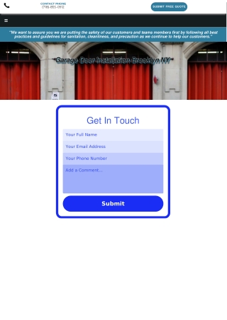Garage Door Installation Brooklyn NY