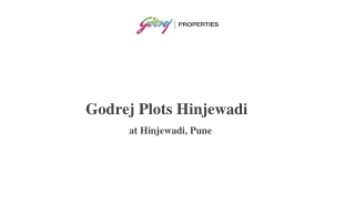 Godrej Plots Hinjewadi, Pune Brochure