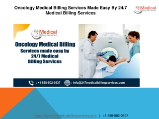 Oncology Medical Billing Services Made Easy By 247  Medical Billing Services