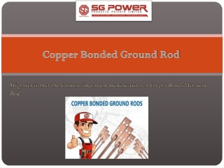 Best Copper Bonded Ground Rod