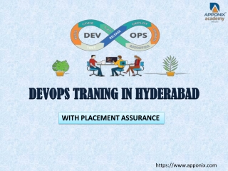 DEVOPS TRAINING IN HYDERABAD