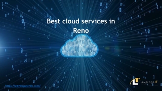 Best cloud services in Reno