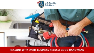 Reasons Why Every Business Needs a Good Handyman