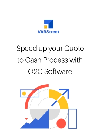 Speed up your Quote to Cash Process with Q2C Software.