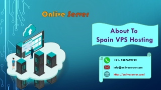 Improve Your Brand Identity By Using Spain VPS Hosting - Onlive Server