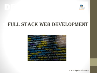 full stack java development