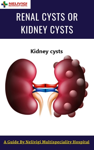 Renal Cysts Or Kidney Cysts - Urology Hospitals - Nelivigi Multispeciality