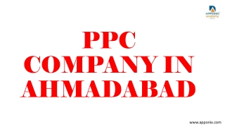 PPC COMPANY IN AHMADABAD BY APPONIX