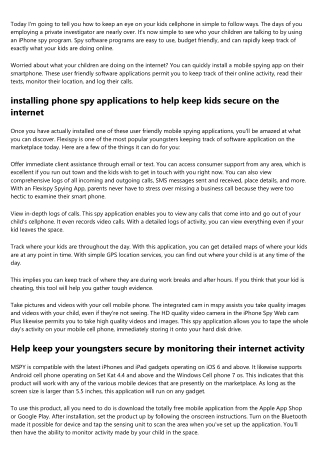 How to Keep Track Of Teens Cellular Phone Activity