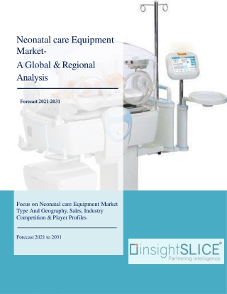 Neonatal care Equipment Market
